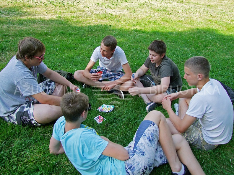 Žaidimų popietės akimirka