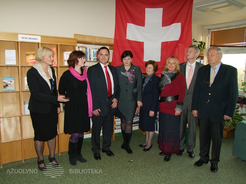 Vokiškų ir šveicariškų leidinių skaitykloje