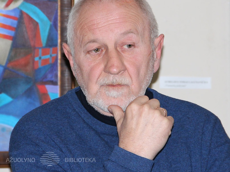 Rašytojas ir vertėjas D. Kajokas