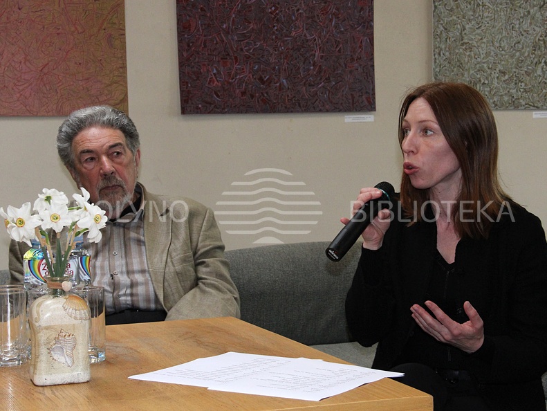 Režisierius Stanislovas Rubinovas ir dramaturgė Daiva Čepauskaitė