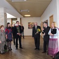 Dailininką sveikina Kauno savivaldybės tarybos nariai