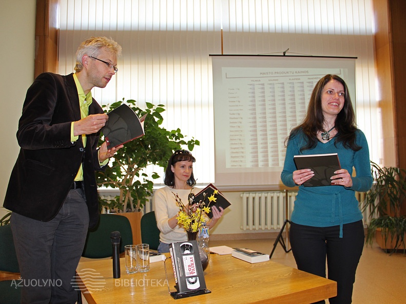 Bibliotekos padėka svečiams