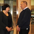 KAVB direktorė Asta Naudžiūnienė ir Kauno vicemeras Vytautas Vasilenko