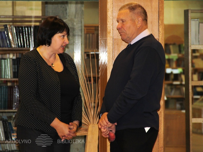 KAVB direktorė Asta Naudžiūnienė ir Kauno vicemeras Vytautas Vasilenko