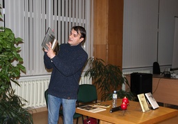 Poetas, eseistas R. Stankevičius pristatė savo kūrybą