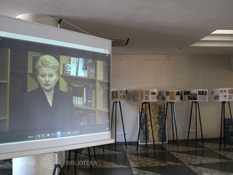 LR Prezidentės Dalios Grybauskaitės sveikinimo žodis