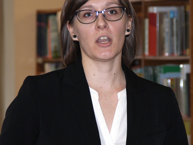 Renginio moderatorė Julija Genienė