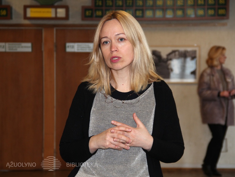 Parodos kuratorė Daiva Citvarienė