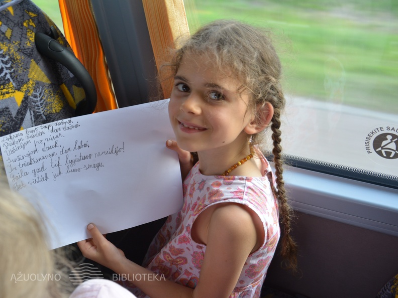 Autobuse laiko neleidome veltui – kūrėme eiles