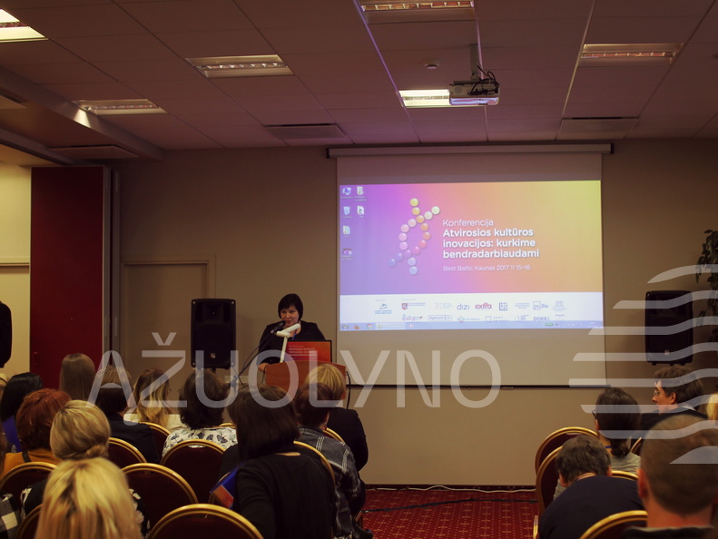 Konferencijos akimirka