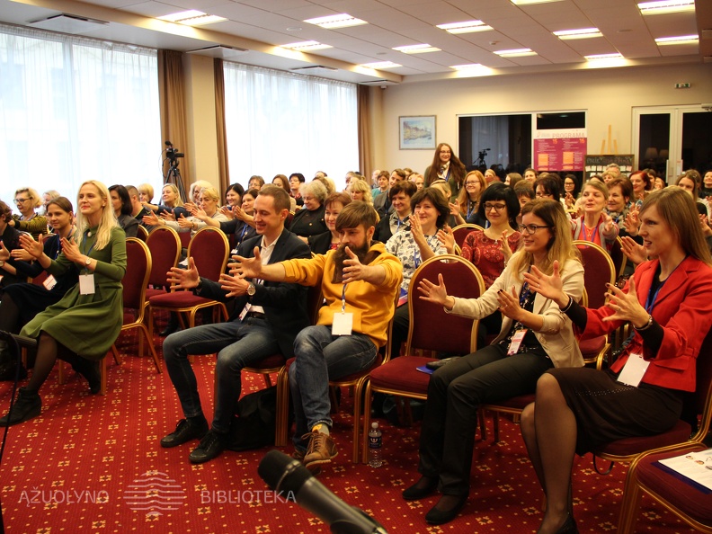 Konferencijos akimirka