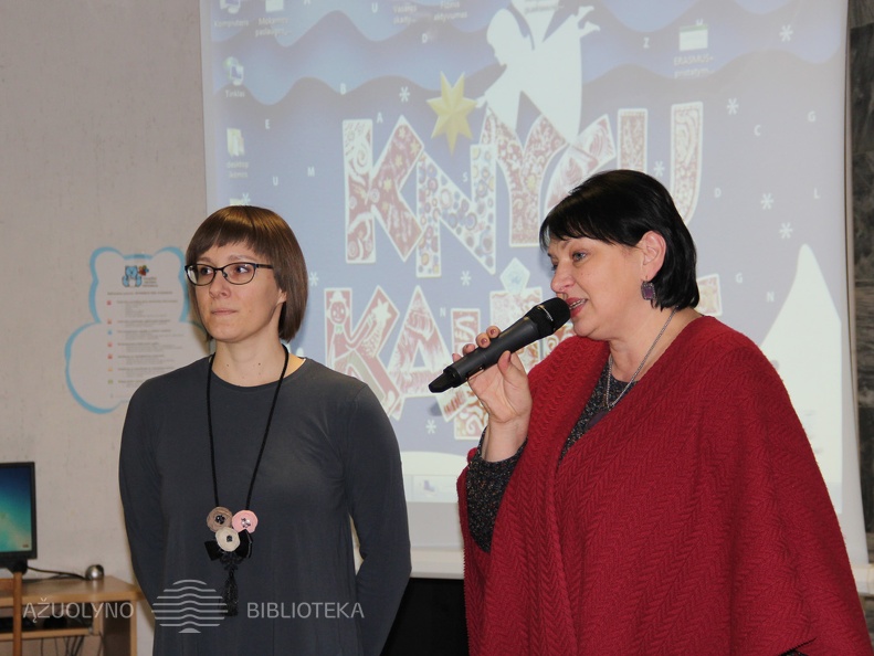 Bibliotekos direktorės Astos Naudžiūnienės žodis