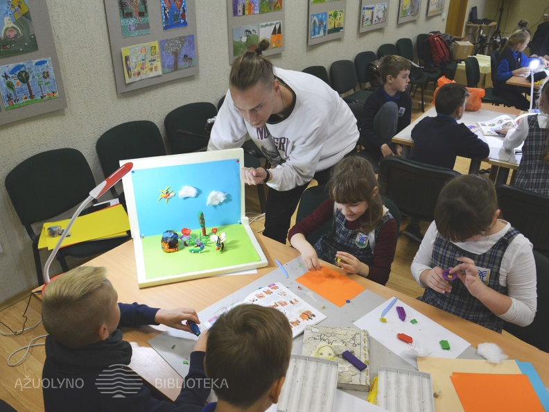Kūrybinės stop kadro animacijos kūrimo dirbtuvės