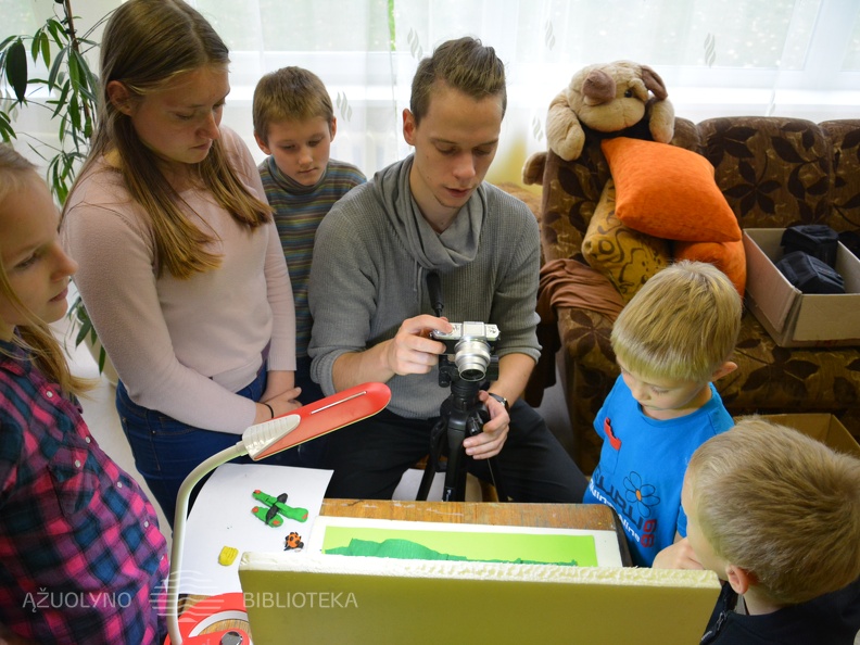 Kūrybinės stop kadro animacijos kūrimo dirbtuvės