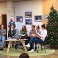 Moterų krepšinio klubo „Aistės-LSMU“ narės ir klubo direktorius Petras Aleksonis