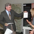 Kroatijos ambasadorius Krešimir Kedmenec ir  jo asistentė Jurga Jozič
