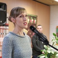Parodos svečius sveikina KAVB direktorė Edita Urbonavičienė